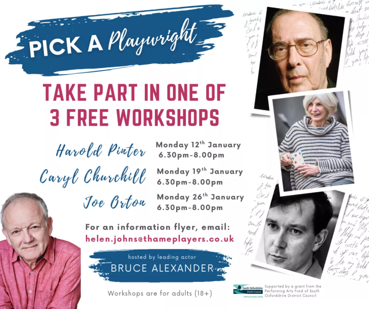 Pick a Playwright Workshops - Social Post (revise)